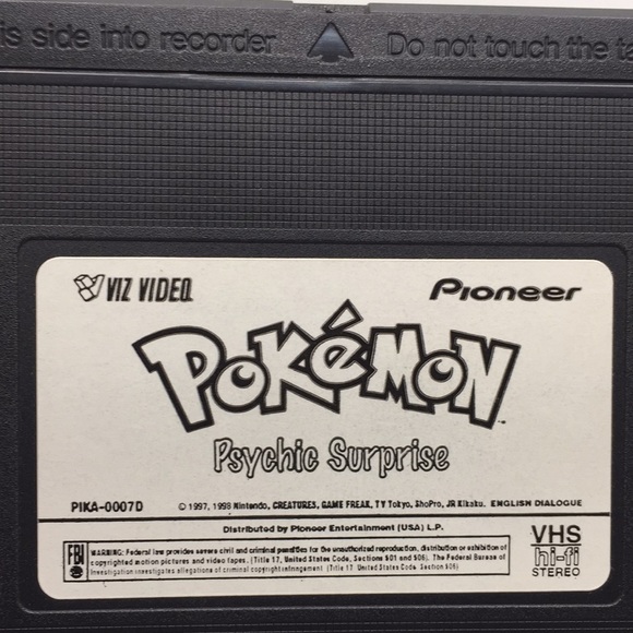 Pokemon - Psychic Surprise VHS Video Movie Vol.7 Animated - Picture 8 of 8